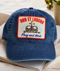 Ora Et Labora Denim Patch Cap