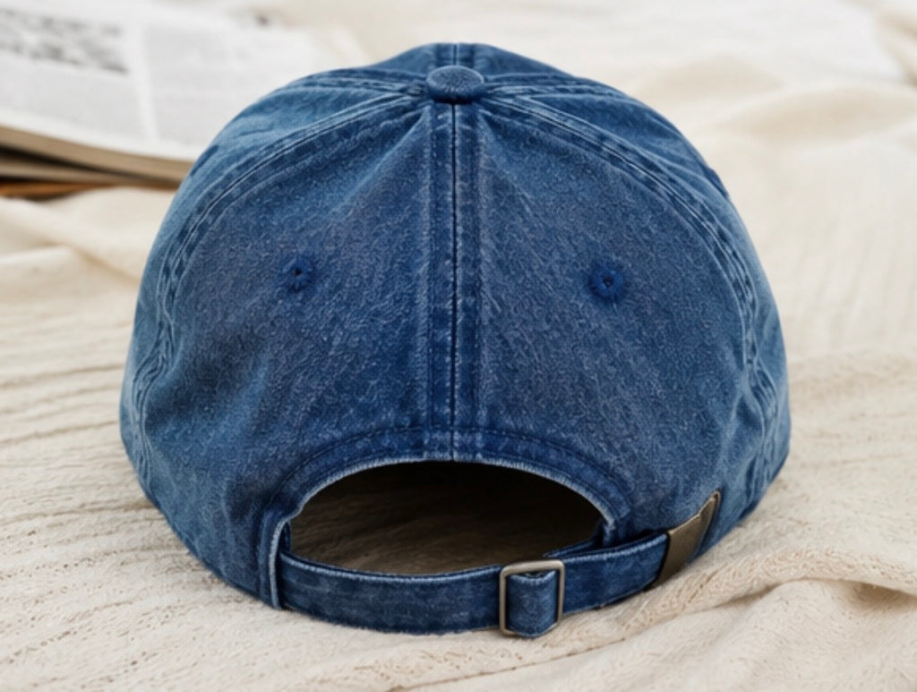 Ora Et Labora Denim Patch Cap