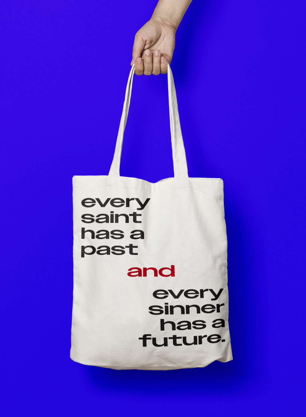 Saints and Sinners Tote Bag