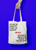 Saints and Sinners Tote Bag